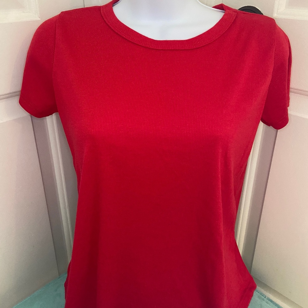 Girls Rock Candy Fashion T-shirt - Red Size XL